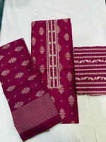 Load image into Gallery viewer, Graceful unstitched dress material