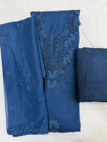 Load image into Gallery viewer, Mul chanderi with pearl work detailing