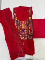 Load image into Gallery viewer, Pure georgette calcutta work