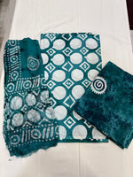Load image into Gallery viewer, Jaipuri Cotton Suit with Chiffon Dupatta