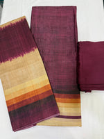 Load image into Gallery viewer, Semi tussar stripe design
