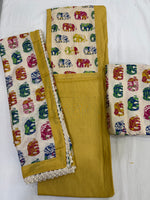Load image into Gallery viewer, Pure cotton with elephant figure
