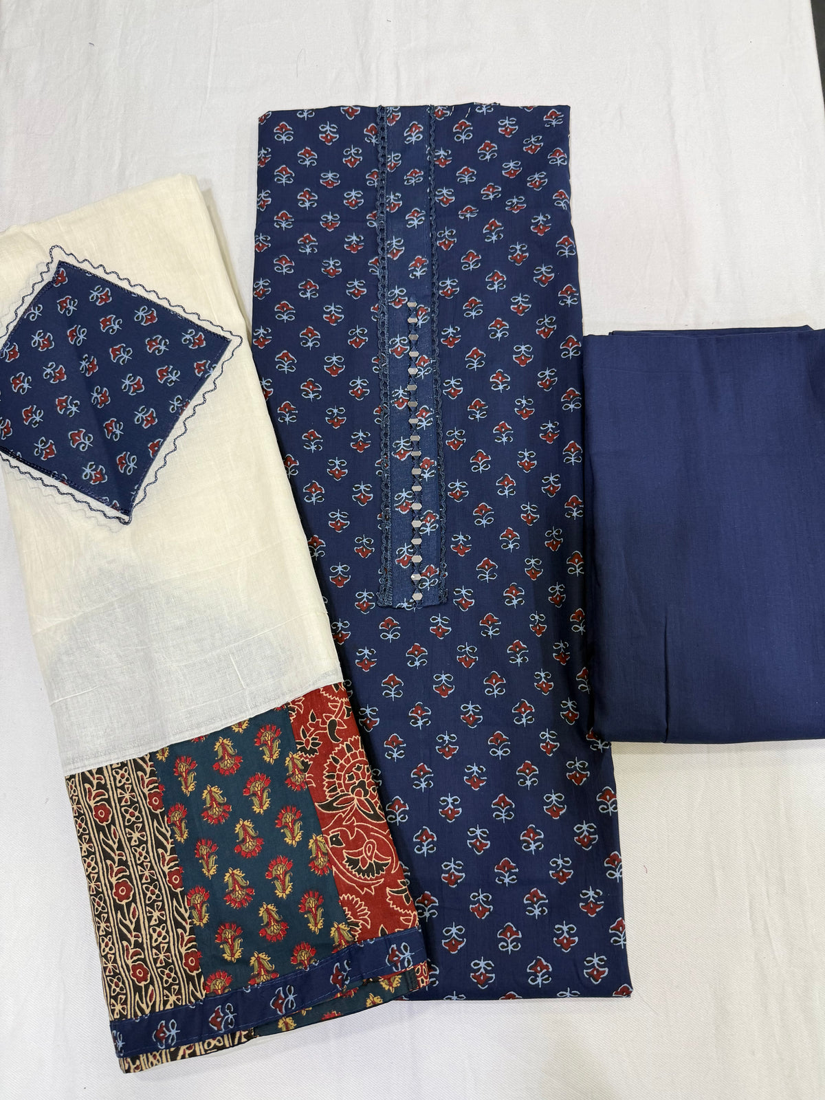 Patch work dupatta