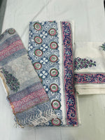 Load image into Gallery viewer, Handcrafted Jaipuri block print cotton suit
