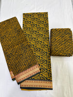 Load image into Gallery viewer, Cotton gadhwal border suit
