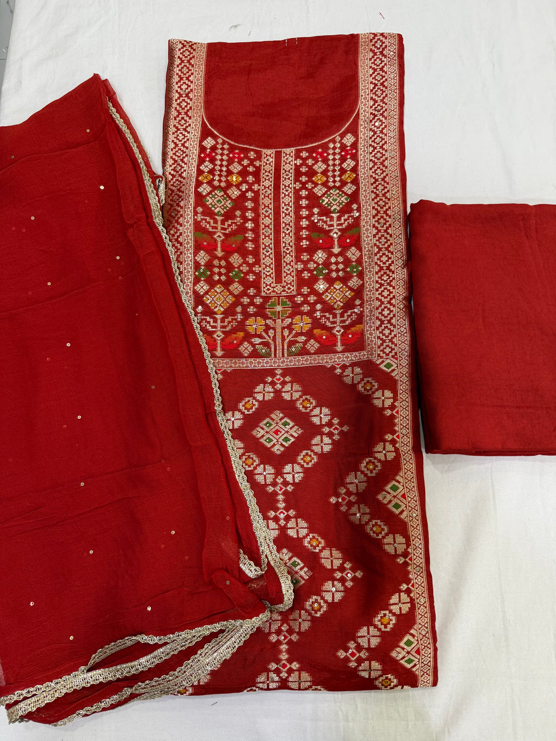 Banarasi dola silk