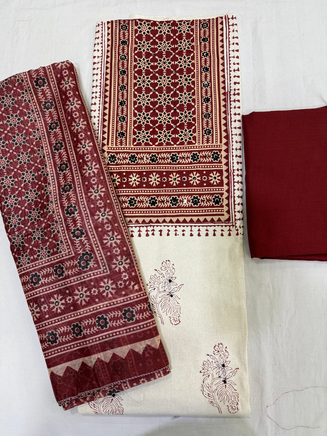 Premium khadi cotton suit