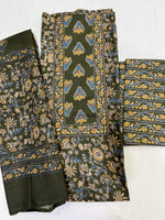 Load image into Gallery viewer, Kalamkari prin on pure cotton with kota doria dupatta
