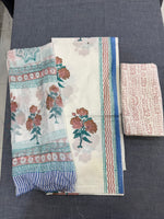Load image into Gallery viewer, Jaipuri Cotton Suit with Chiffon Dupatta
