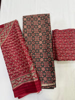 Load image into Gallery viewer, Pure Cotton Ajrak Suit
