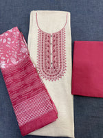 Load image into Gallery viewer, Premium Khadi Cotton Suit
