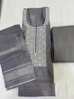 Load image into Gallery viewer, Embroidered Chanderi Suit
