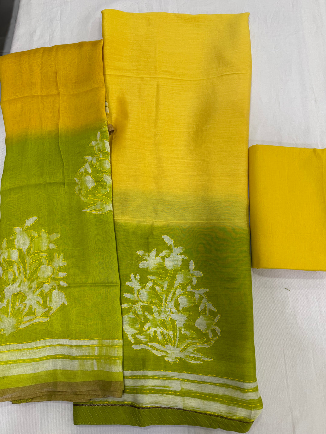 Pure Maheshwari with katha work