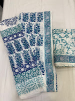 Load image into Gallery viewer, Premium Jaipuri Cotton Unstitched Suit Set
