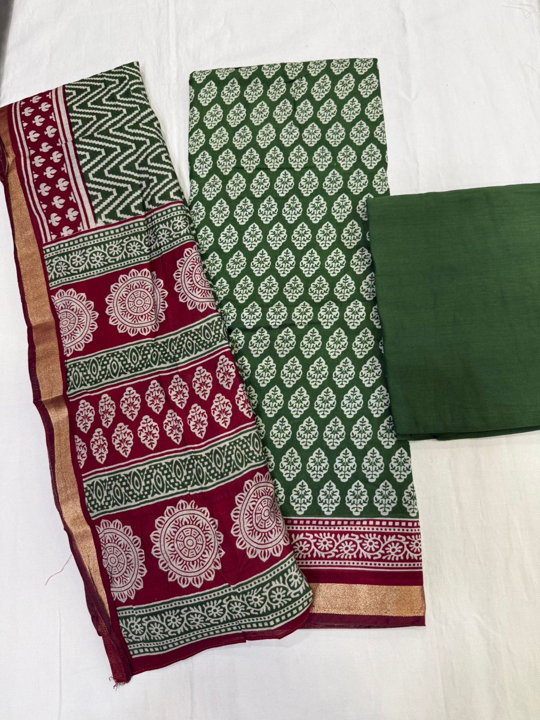 Maheshwari Elegance in timeless color combinations